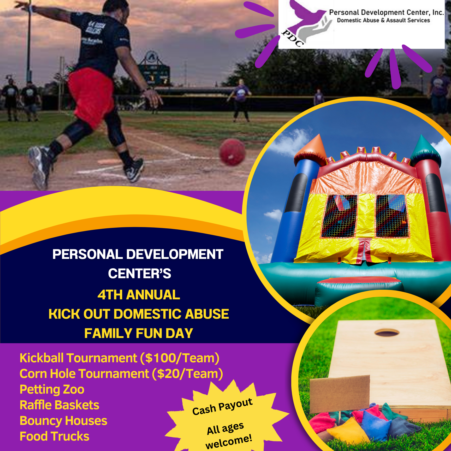 2026 Kick Out Domestic Abuse Family Fun Day - logo